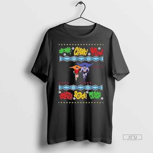 Officials Donk Clank Pow Splat Sock Crosh Ugly Christmas Premium Tee Shirt Sweater