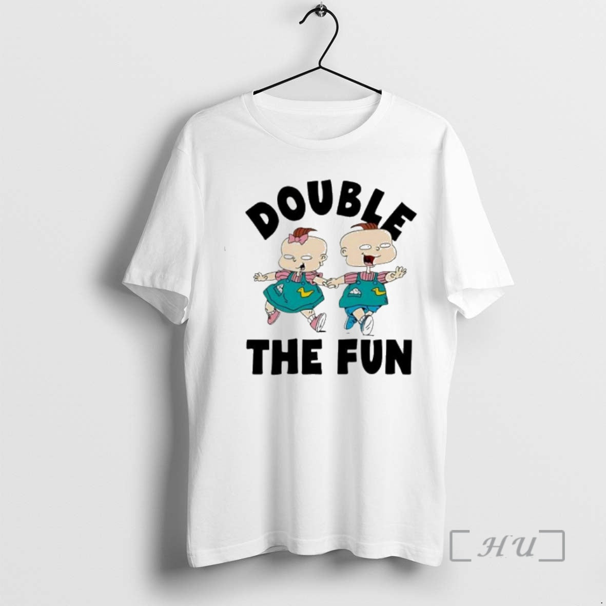 Officials Double The Fun Juniors Fitted Graphic