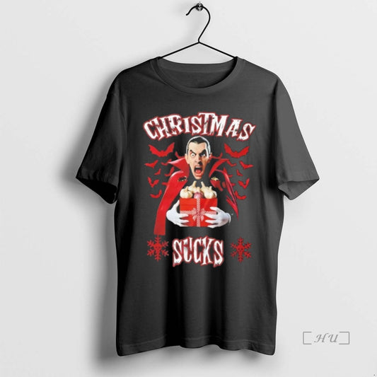 Officials Dracula Garlic Christmas Sucks T Shirt Sweater