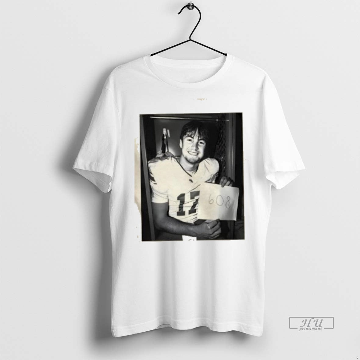 Officials Drew Mestemaker North Texas White 608 Bw Premium Tee Shirt Sweater