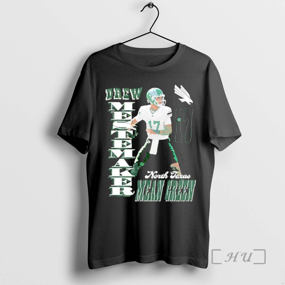Officials Drew Mestemaker Graphic North Texas Mean Green Premium T Shirt Sweater