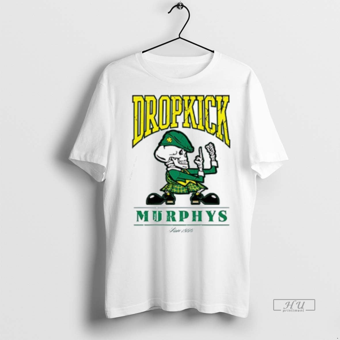 Officials Dropkick Murphys X Boston Celtics I Keep My Fist Raised Up Logo Double Sided