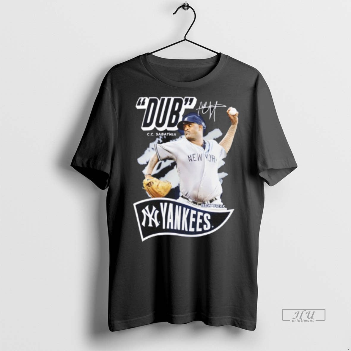 Officials Dub Cc Sabathia New York Yankees Retired Player Nickname Signature Premium Tee Shirt Sweater