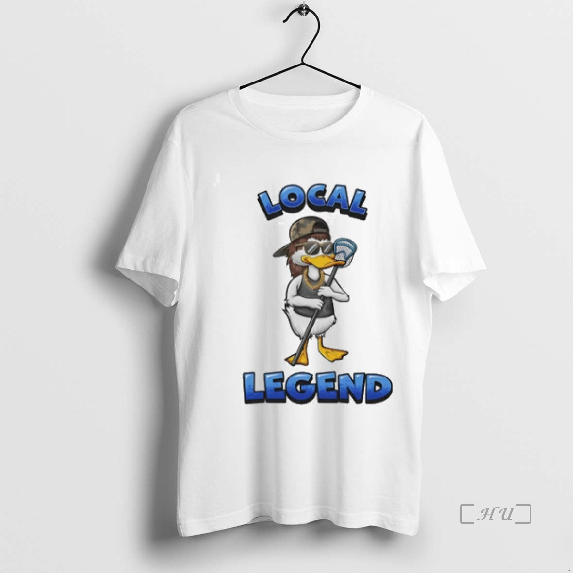 Officials Duck Lacrosse Local Legend Mascot Premium T Shirt Sweater