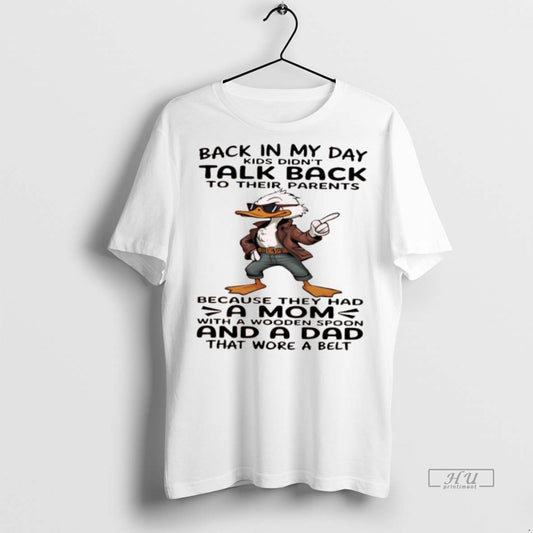 Officials Duck Back In My Day Kids Didnt Talk Back To Their Parents