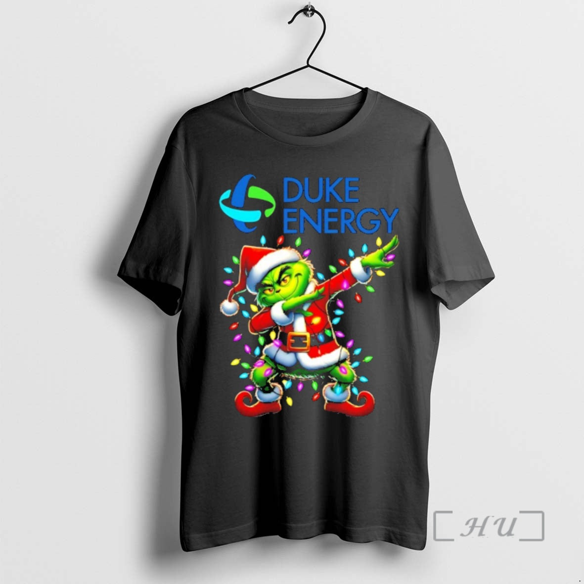 Officials Duke Energy X Grinch Dabbing Christmas 2025 T Shirt Sweater