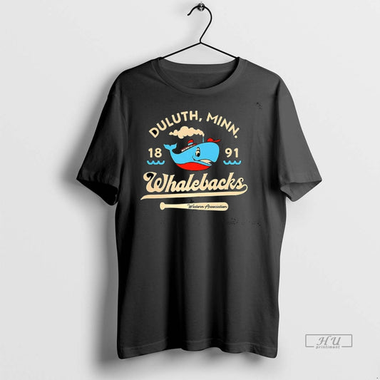 Officials Duluth Whalebacks Minnesota Defunct Baseball Teams Est 1891 Vintage Premium Tee Shirt Sweater