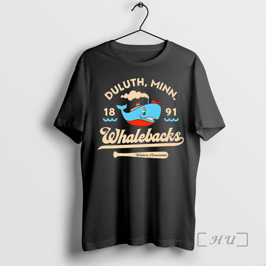 Officials Duluth Whalebacks Est 1891 Western Association Premium T Shirt Sweater