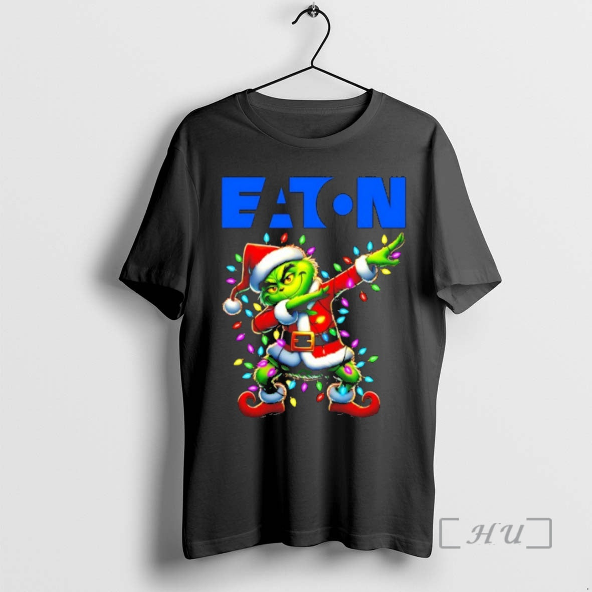 Officials Eaton X Grinch Dabbing Christmas 2025 T Shirt Sweater