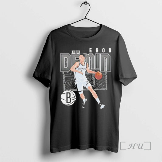 Officials Egor Demin Brooklyn Nets Shattered T Shirt Sweater
