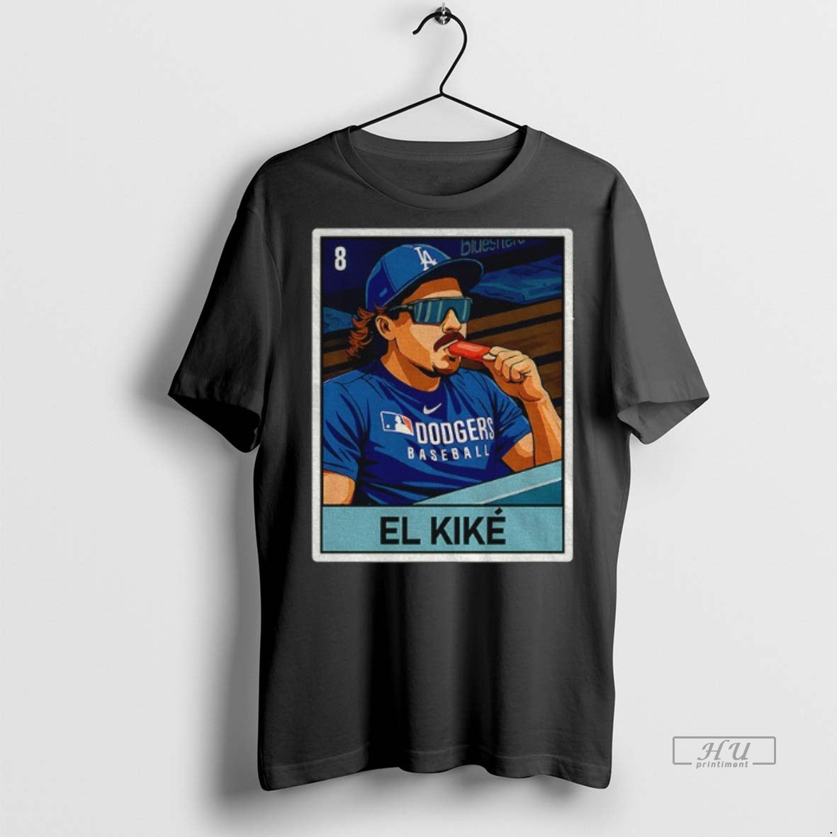 Officials El Kike Enrique Hernandez Eat Hot Dog Los Angeles Dodgers Mlb Baseball 2025 Card