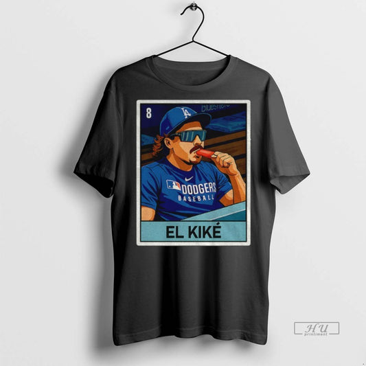 Officials El Kike Enrique Hernandez Eat Hot Dog Los Angeles Dodgers Mlb Baseball 2025 Card