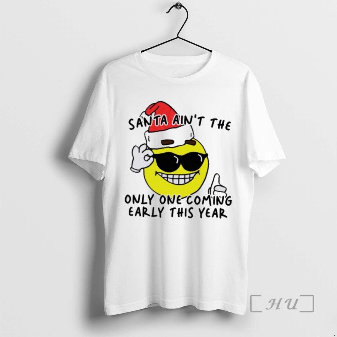 Officials Emoji Santa Aint The Only One Coming Early This Year T Shirt Sweater