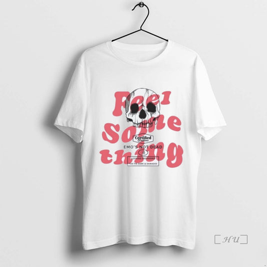 Officials Emos Not Dead Feel Something Skull Premium T Shirt Sweater
