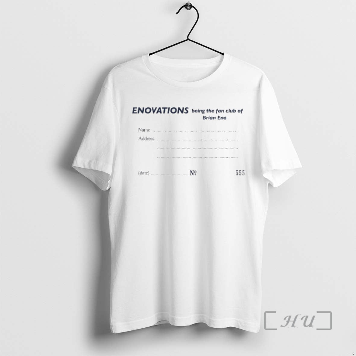Officials Enovations Being The Fan Club Of Brian Eno Tee Shirt Sweater
