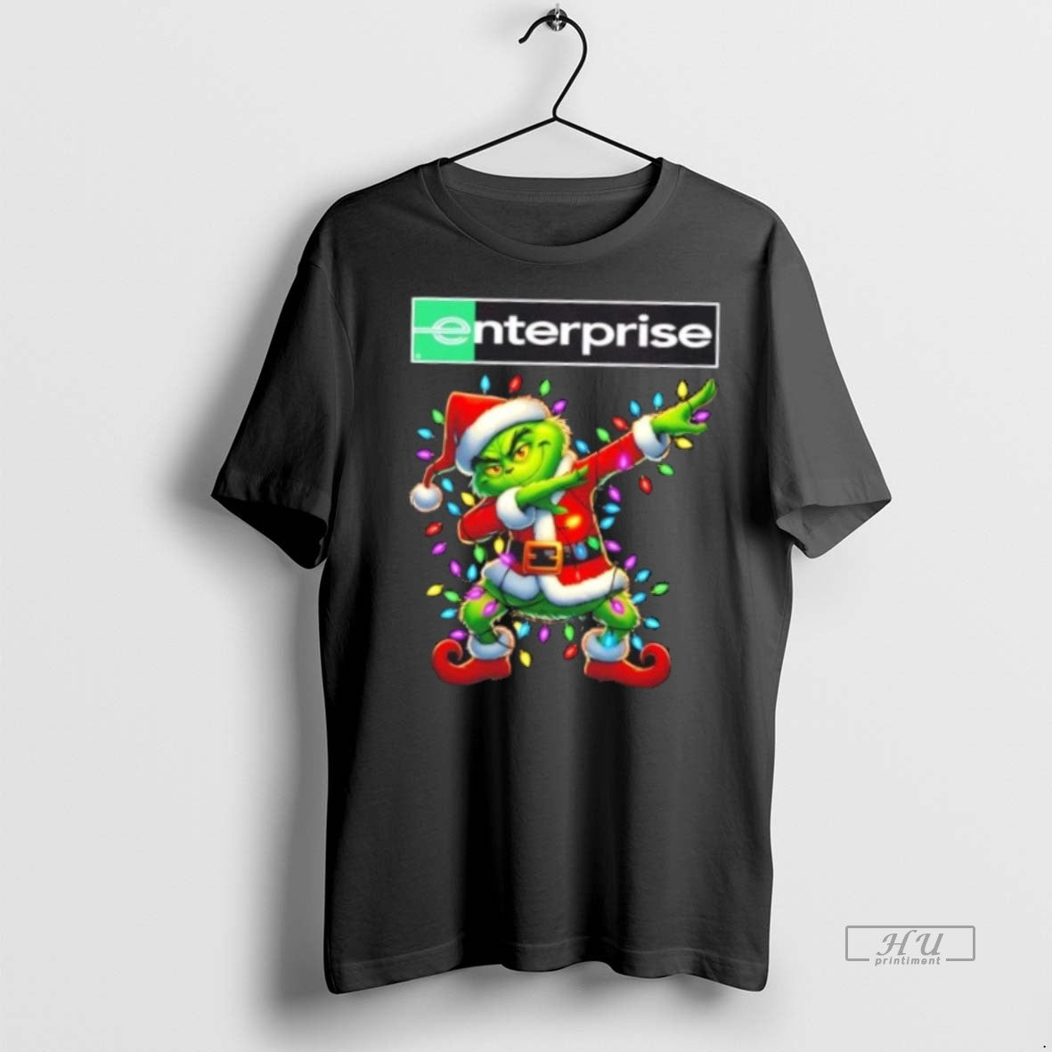 Officials Enterprise Rent A Car X Grinch Dabbing Merry Christmas Premium Tee Shirt Sweater