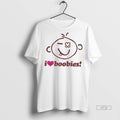 Officials Etnies Kab I Love Boobies Tee Shirt Sweater