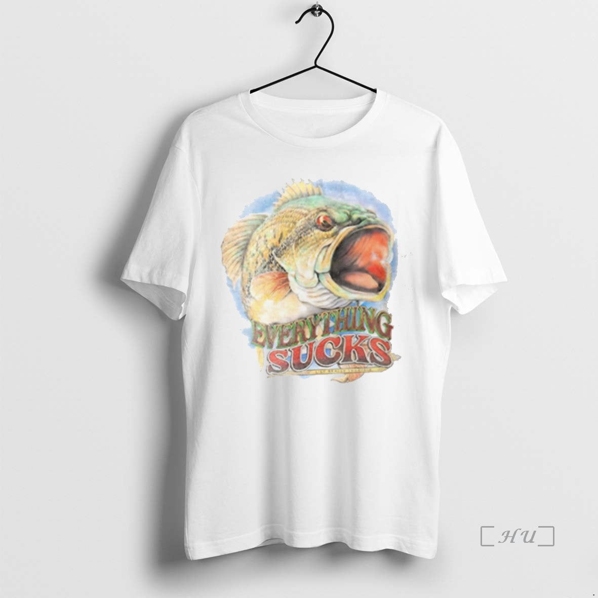 Officials Everything Sucks Fishing Vintage
