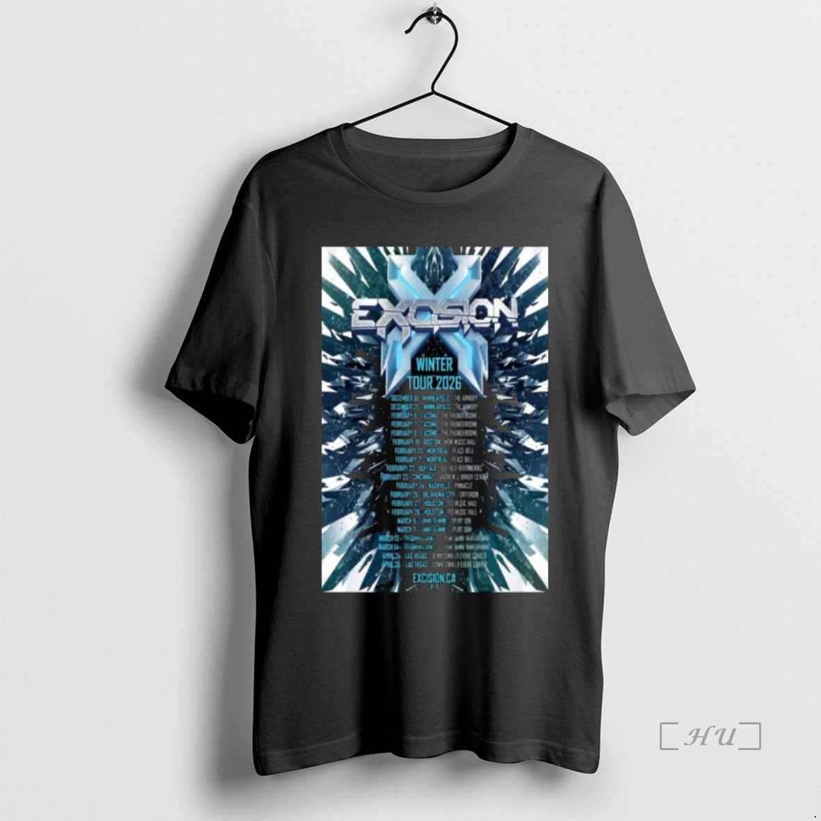 Officials Excision Winter Tour 2026 Long Sleve