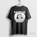 Officials Exorcise Daily Cartoon Horror Parody Premium T Shirt Sweater