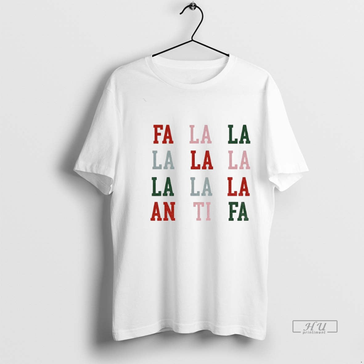 Officials Fa La La La Antifa Anti Fascism Political Protest Christmas Premium Tee Shirt Sweater