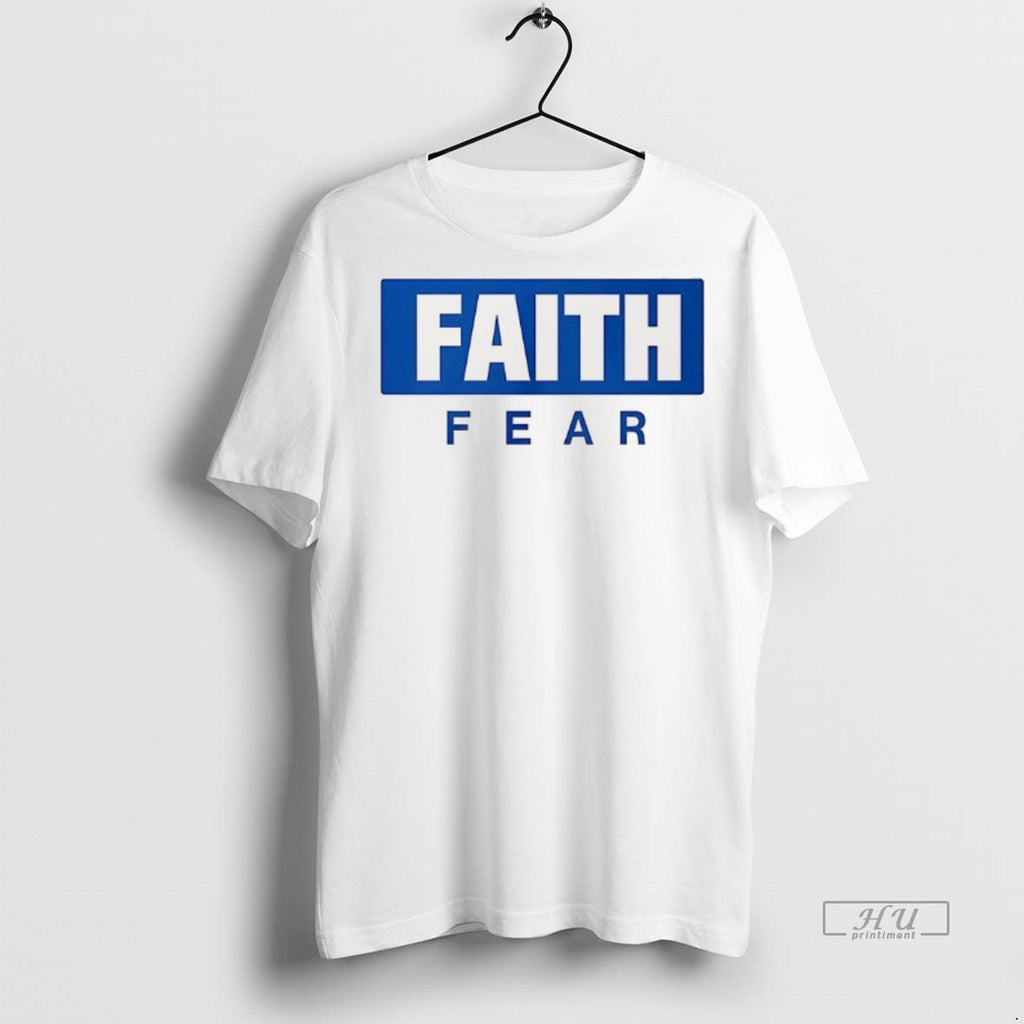 Officials Faith Fear Logo Tee Shirt Sweater
