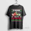 Officials Faithfull Rugby O Scrum All Ye Christmas Premium T Shirt Sweater