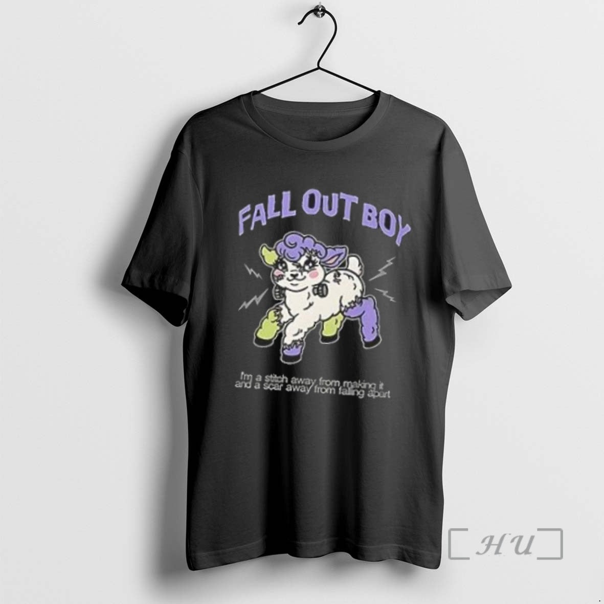 Officials Fall Out Boy Frankenlamb Cartoon Tee Shirt Sweater