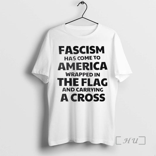 Officials Fascism Has Come To America Wrapped In The Flag And Carrying A Cross