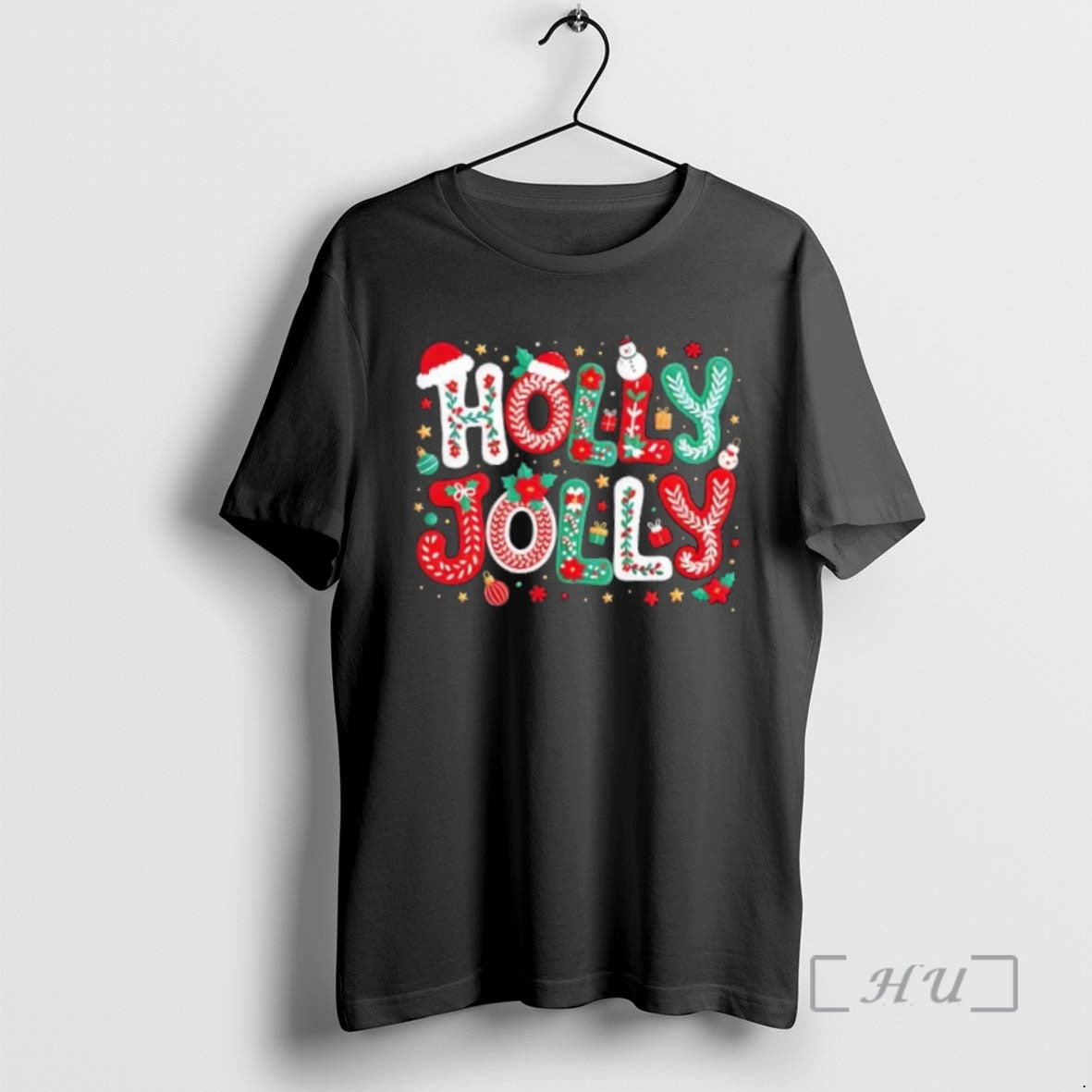 Officials Festive Holly Jolly Christmas Faux Yarn