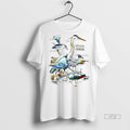 Officials Field Guide To Herons Vintage Tee Shirt Sweater