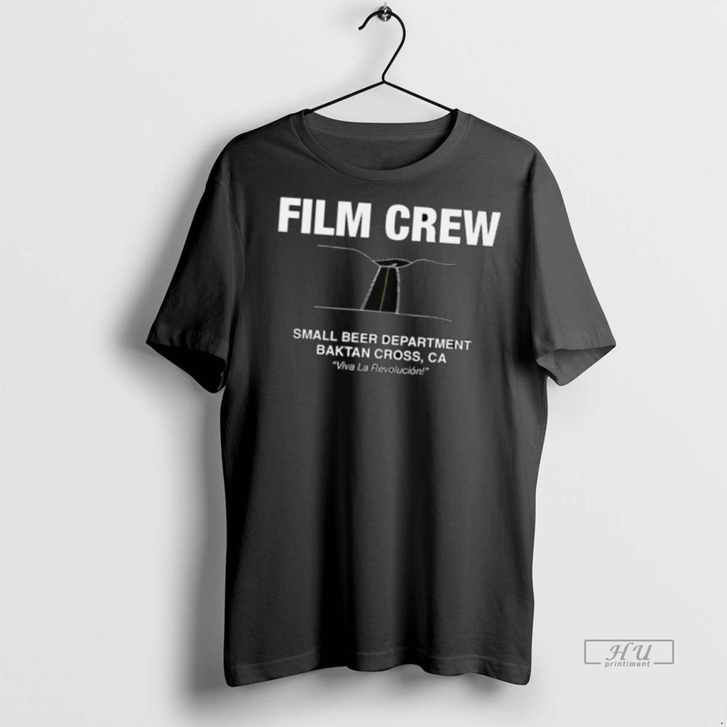 Officials Film Crew Small Beer Department Baktan Cross Ca Long Sleve Tee Shirt Sweater