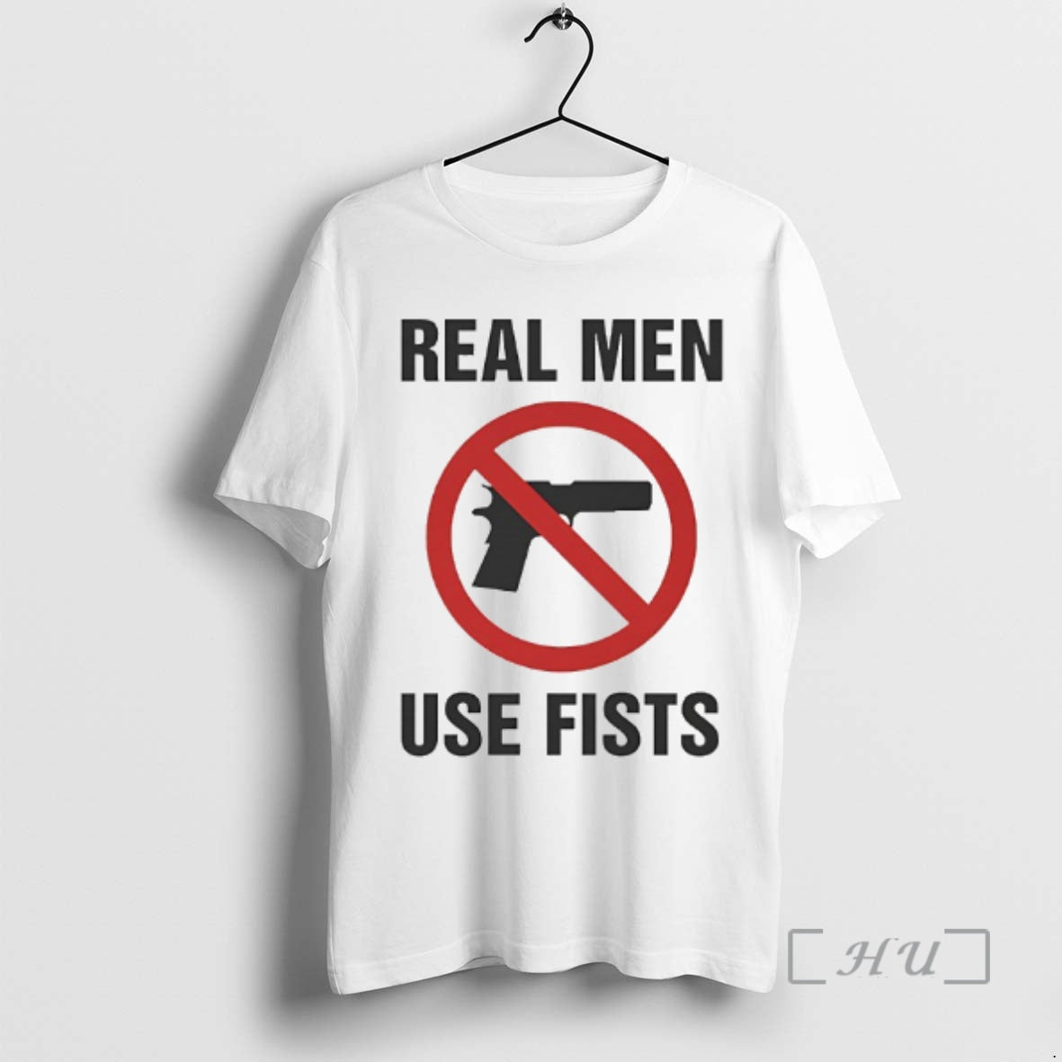 Officials Firearms Prohibited Real Men Use Fists Premium T Shirt Sweater