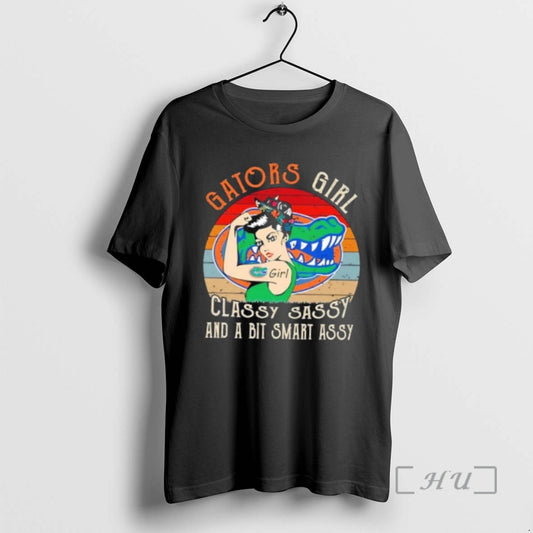 Officials Florida Gators Girl Classy Sassy And A Bit Smart Assy Premium T Shirt Sweater