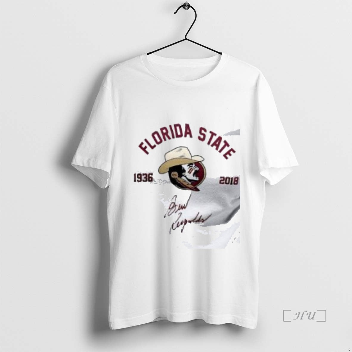 Officials Florida State Seminoles X Burt Reynolds Est Bound And Down Two Sided Premium