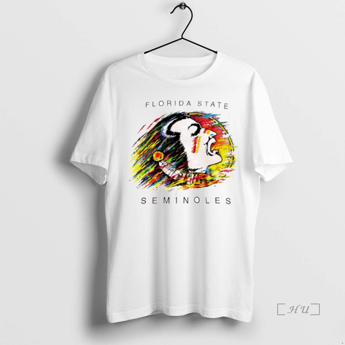 Officials Florida State University Seminoles Rainbow Logo T Shirt Sweater