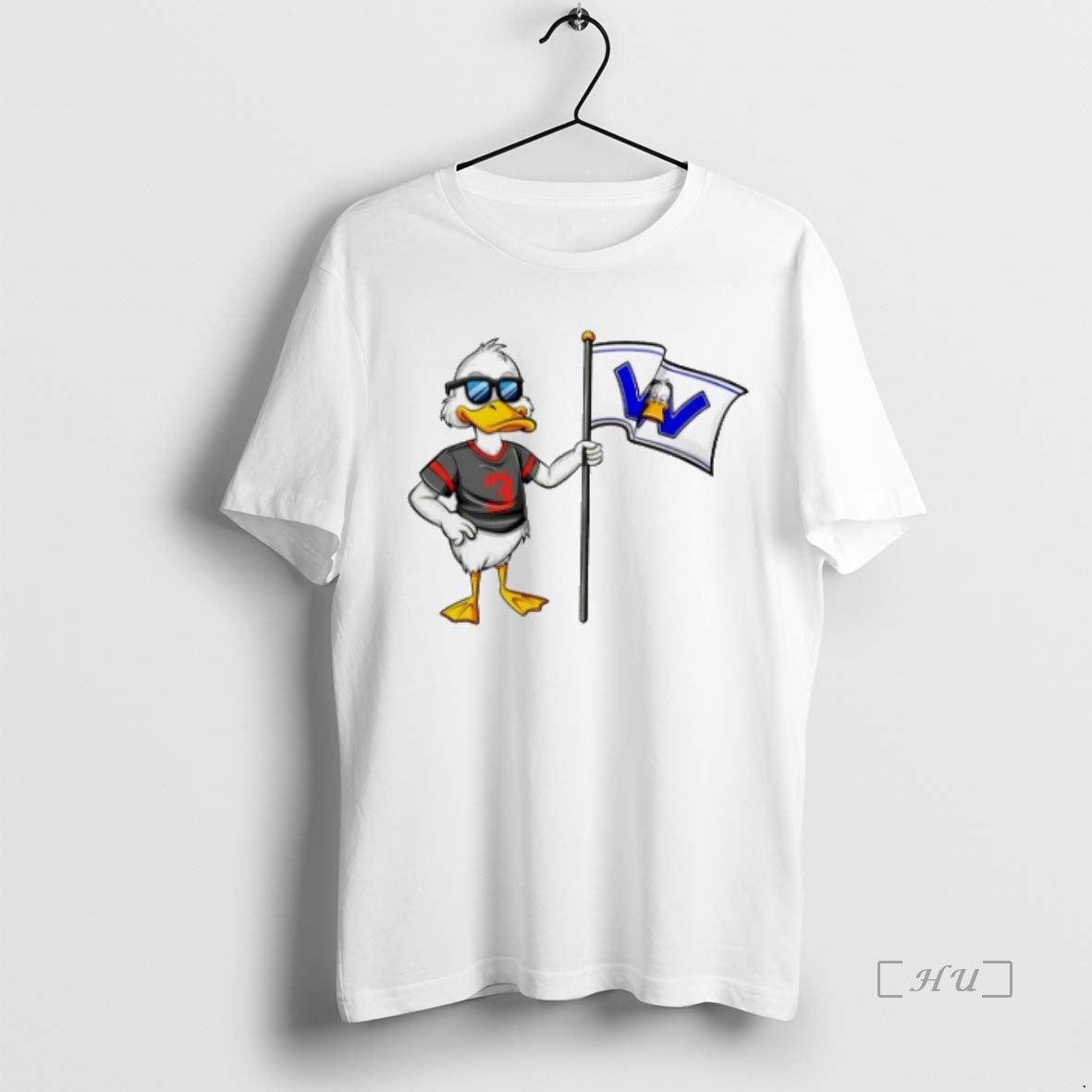 Officials Fly The Dub Duck Sports Mascot Premium T Shirt Sweater