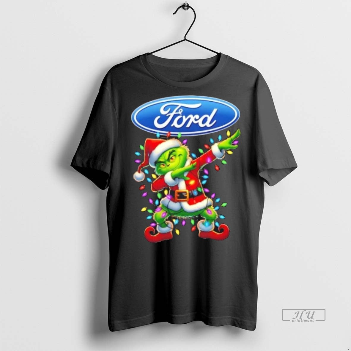 Officials Ford Motor X Grinch Dabbing Merry Christmas Premium Tee Shirt Sweater