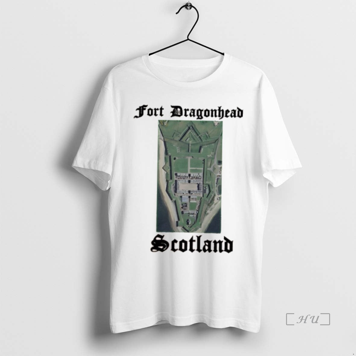Officials Fort Dragon Head Scotland Logo T Shirt Sweater