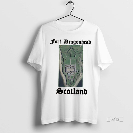 Officials Fort Dragon Head Scotland Logo T Shirt Sweater