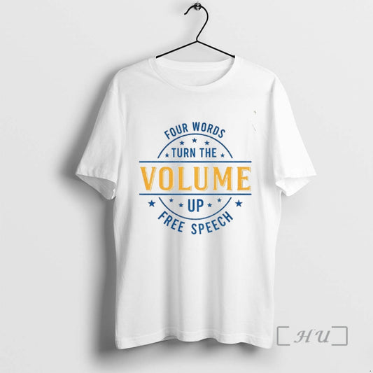 Officials Four Words Turn The Volume Up Free Speech Zohran Mamdani Zohran Nyc Mayor Premium