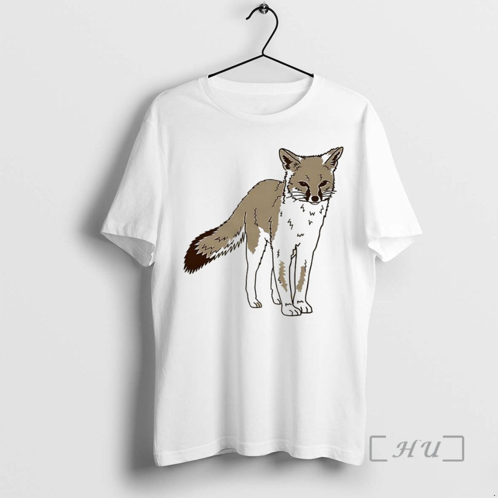 Officials Fox Sketch Urocyon Cinereoargenteus T Shirt Sweater