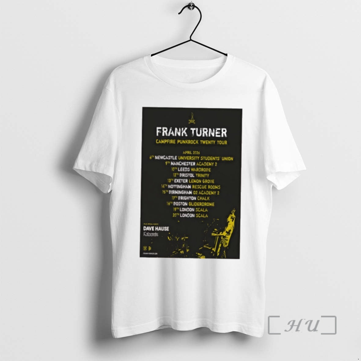 Officials Frank Turner 2026 New Tour T Shirt Sweater