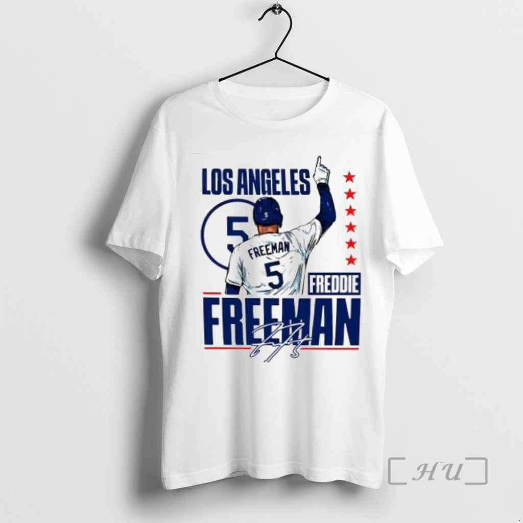 Officials Freddie Freeman 5 Baseball Player Mlb Dodgers T Shirt Sweater