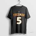 Officials Freddie Freeman Los Angeles Dodgers 2025 Mlb World Series Champions Number 5 Premium