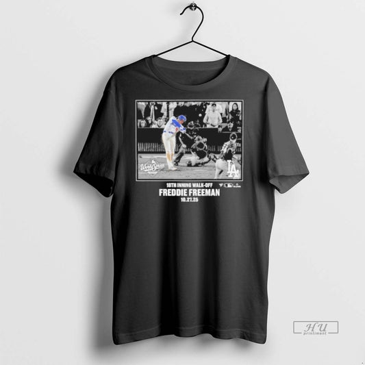 Officials Freddie Freeman Los Angeles Dodgers Postseason Moments Tee Shirt Sweater