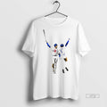 Officials Freddie Freeman And Trea Turner La Dodgers Celebrating Graphic Signatures Premium Tee Shirt Sweater