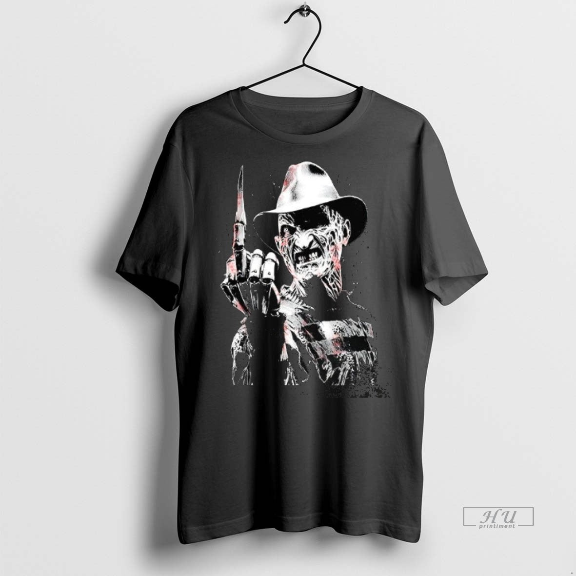 Officials Freddy Krueger Middle Finger A Nightmare On Elm Street Character Horror Halloween