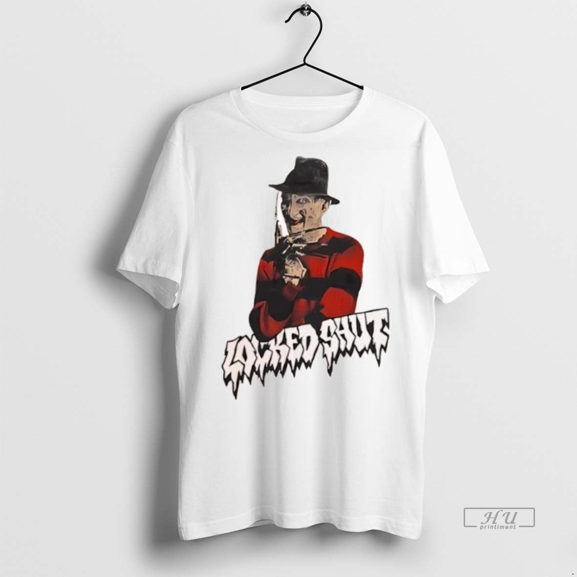 Officials Freddy Krueger Locked Shut Tee Shirt Sweater