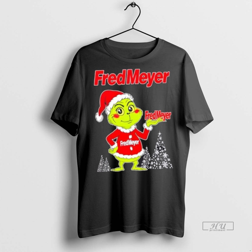 Officials Fredmeyer And Grinchmas Christmas Tree Premium Tee Shirt Sweater